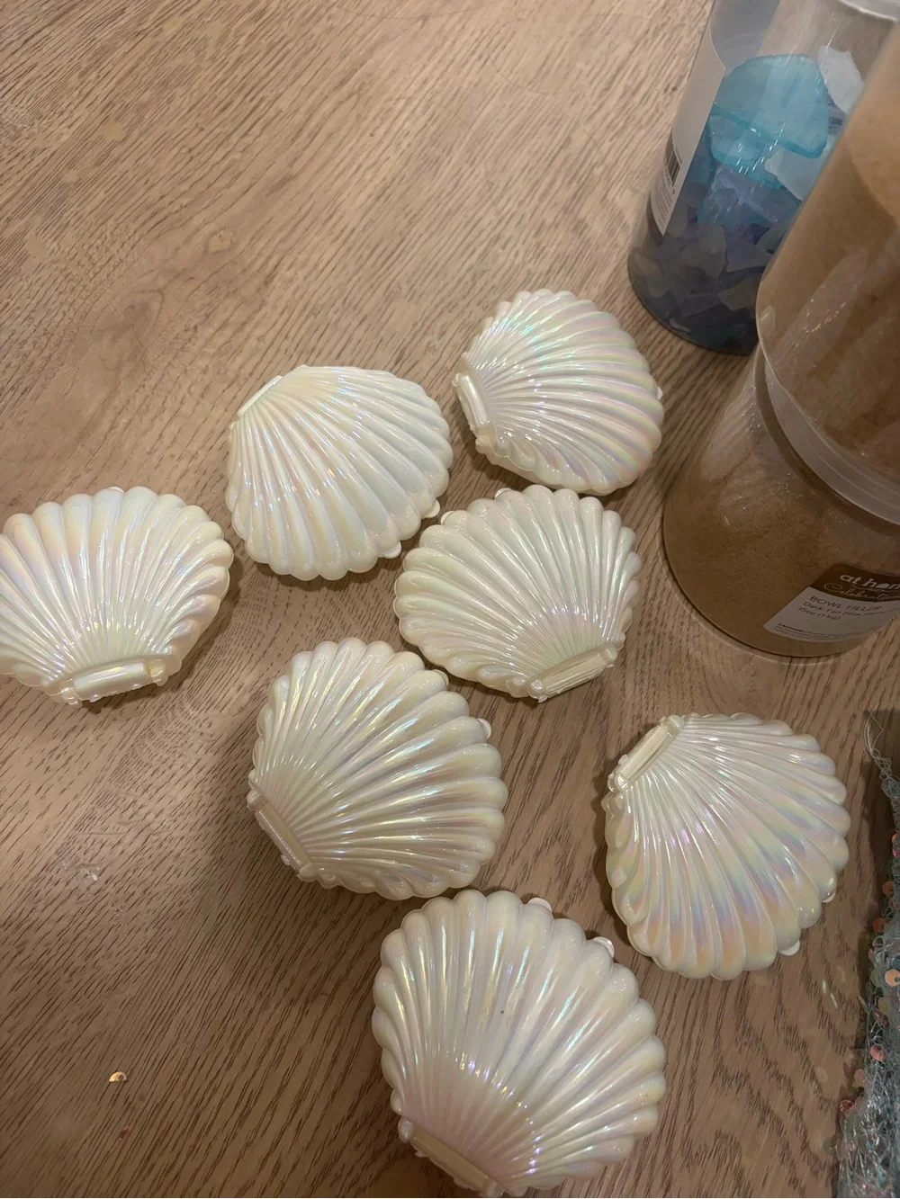 Pastel Seashell & Starfish Garland - Pink & Peach